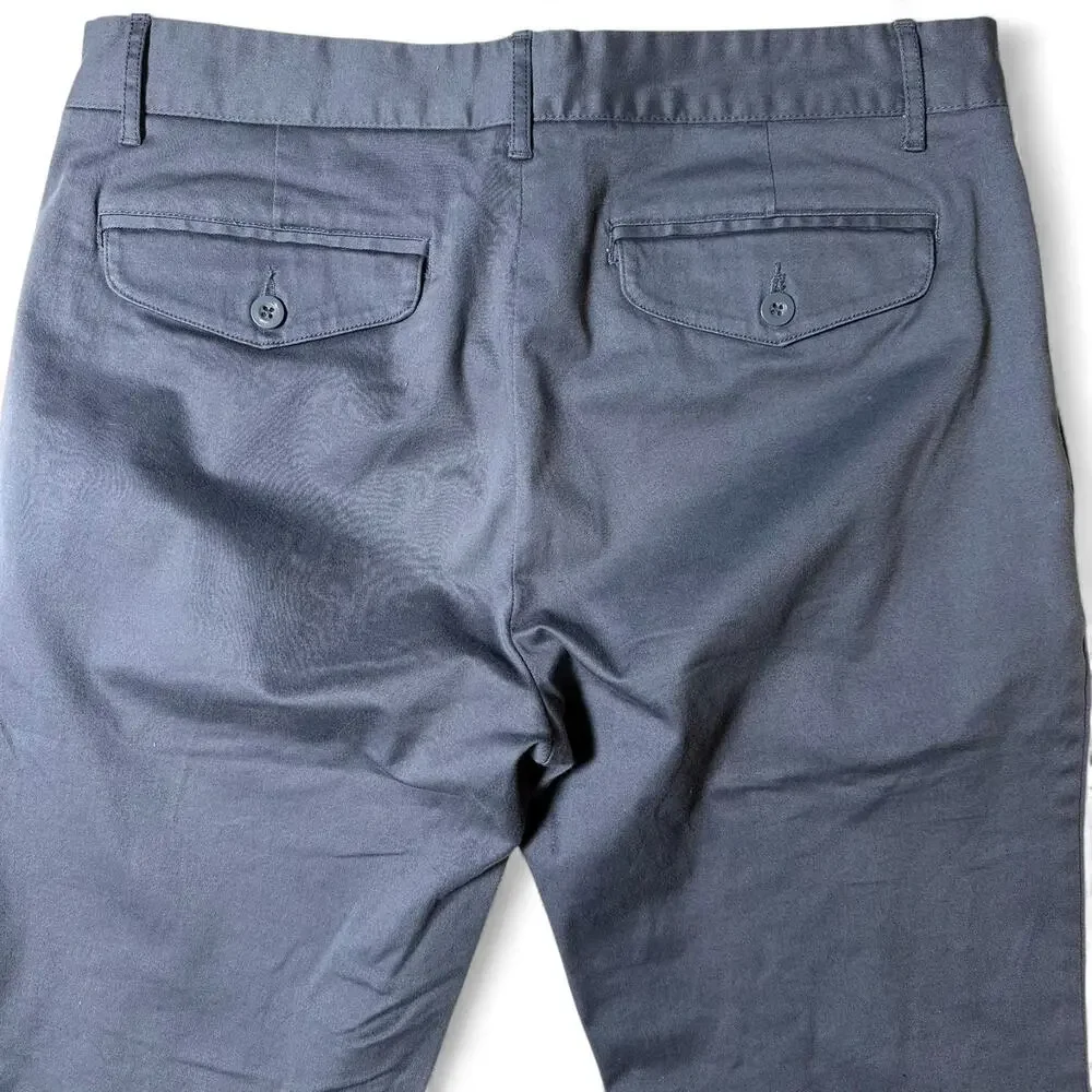 Grayer's Premium Chino Pants Size 32x32 Blue Straight Stretch